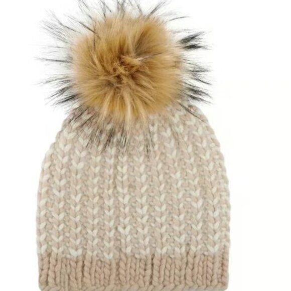 LELE Sadoughi The Foster Beanie Camel main image 4